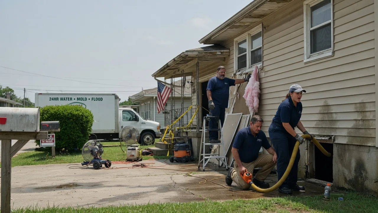 Water Damage Repair in Lawrenceville, VA near me